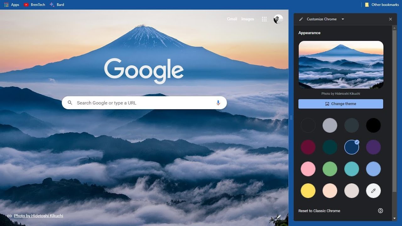 chrome personalizado