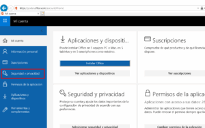 privacidad office