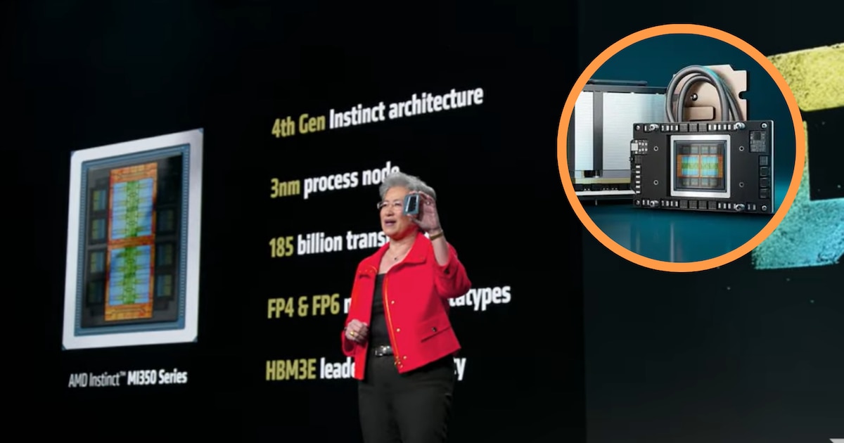 Comparativa AMD Instinct MI350 y Nvidia