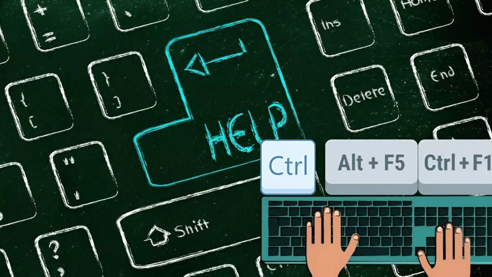 Ctrl+F no funciona en windows-8