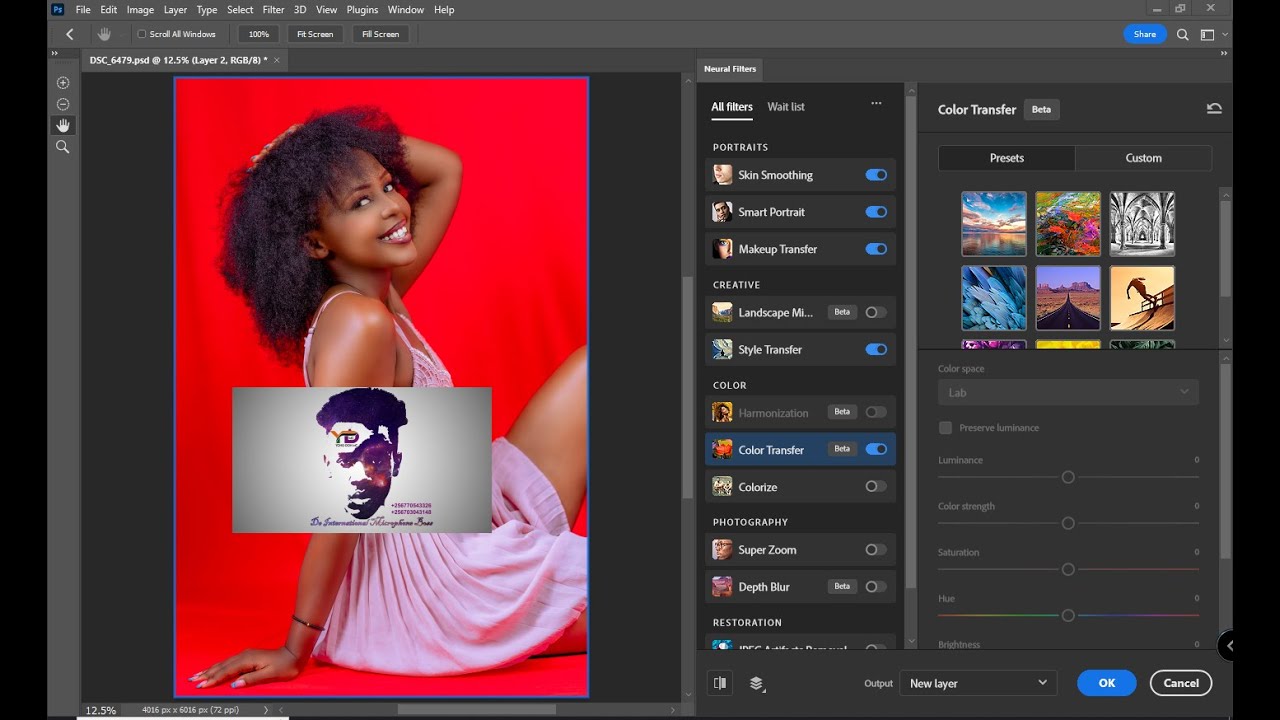 Neural Filters en Photoshop