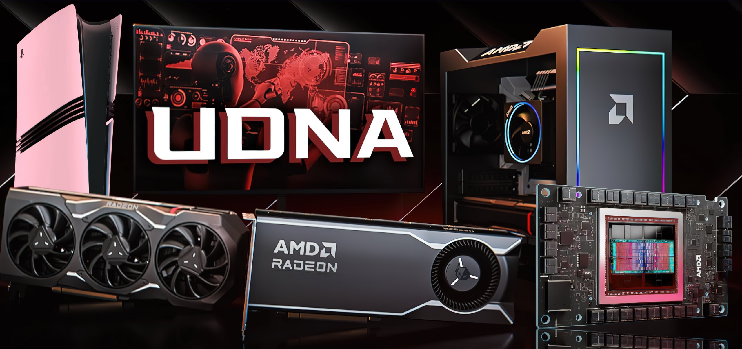 AMD UDNA GPUs en acción