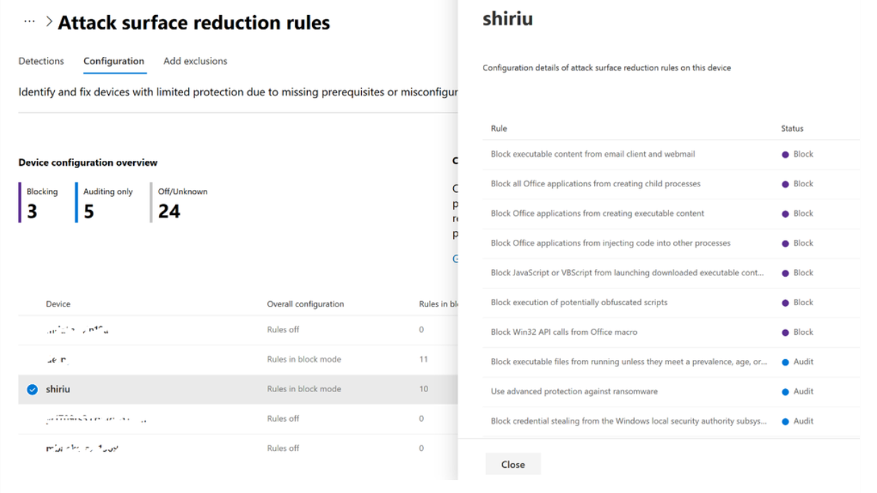 asr rules