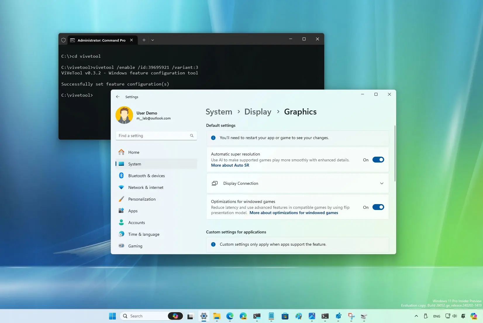 auto sr windows 11