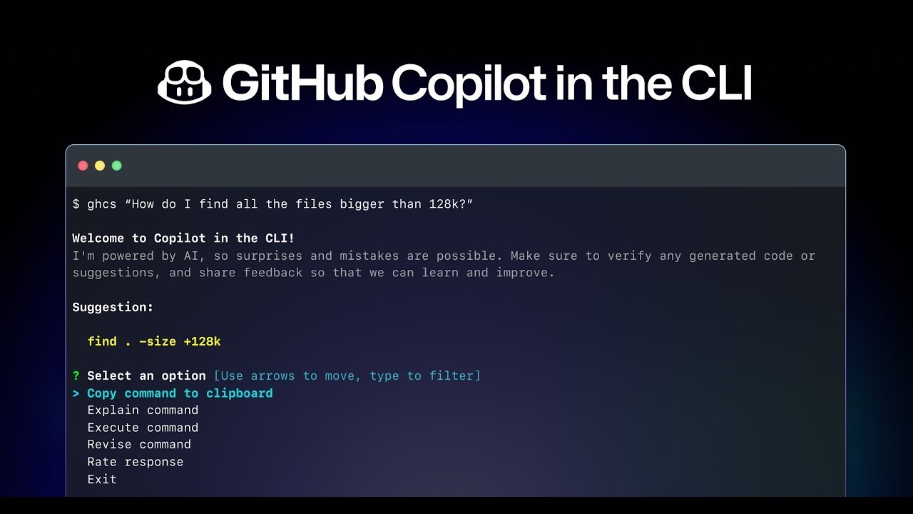 copilot cli