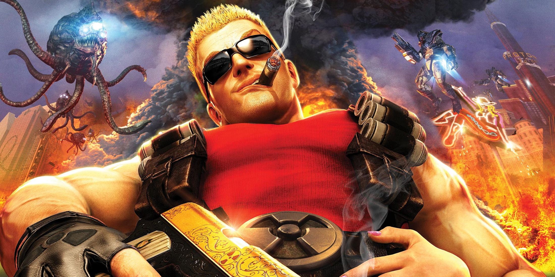 Duke Nukem arte promocional genérico