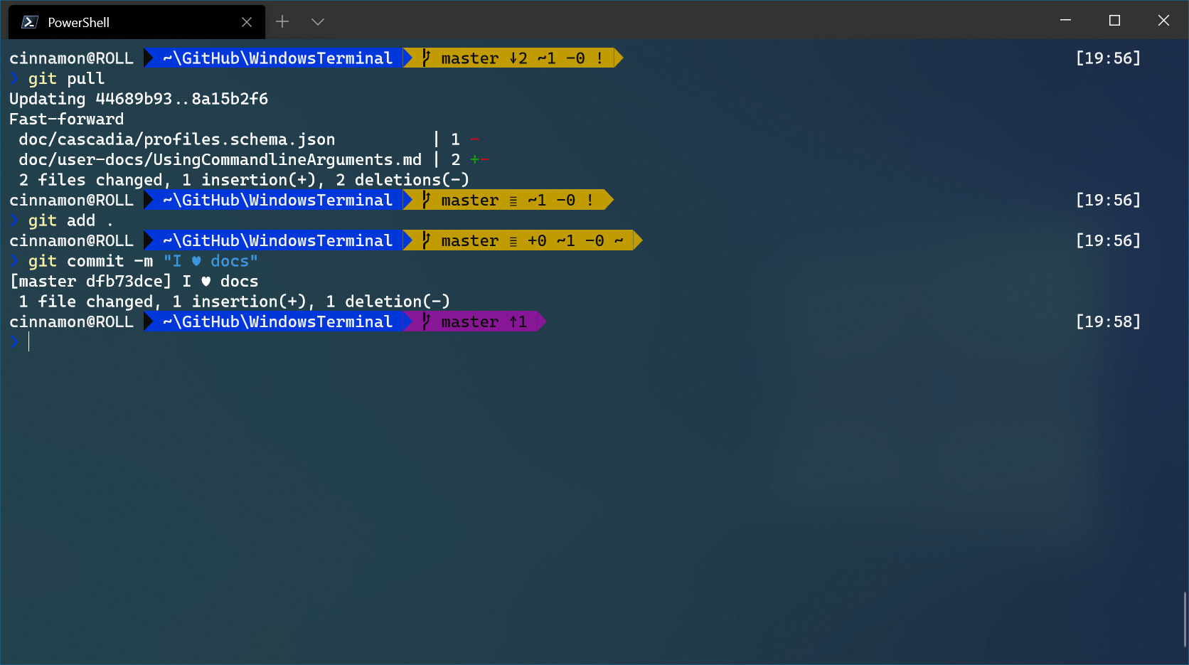 fuentes powershell