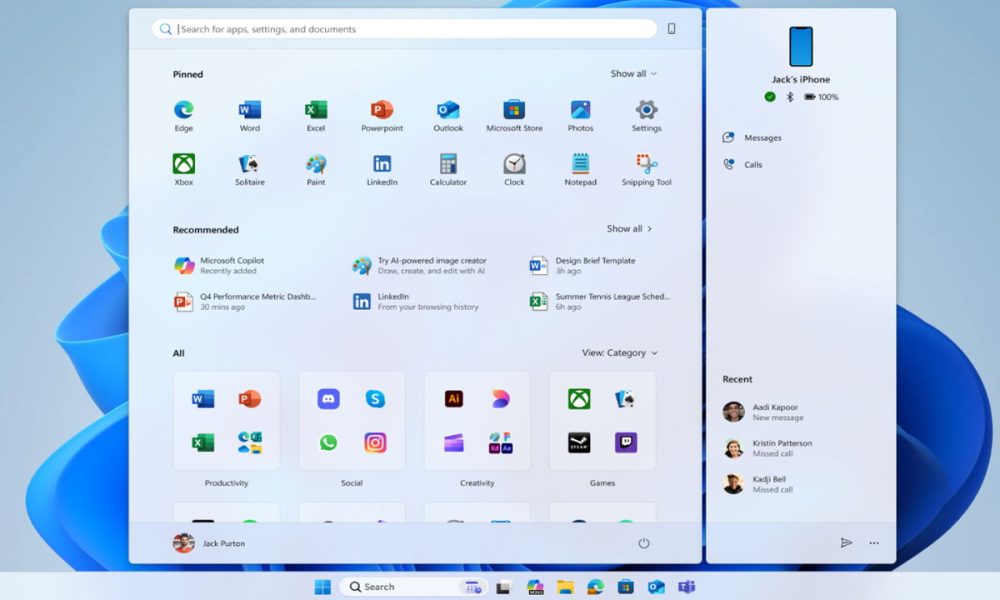 nuevo menú inicio windows 11-3