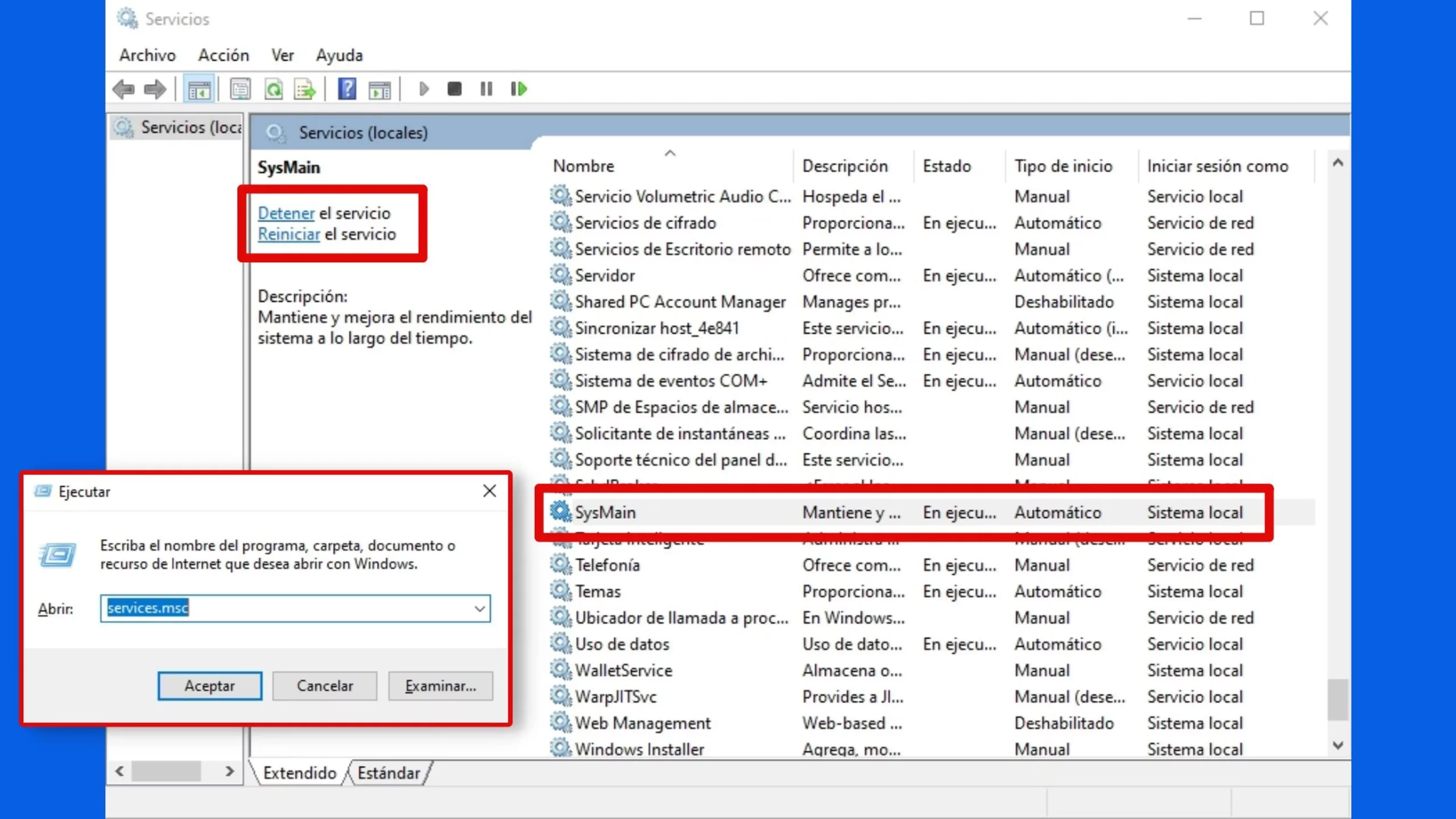 sysmain