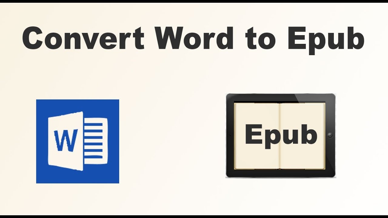 word to epub