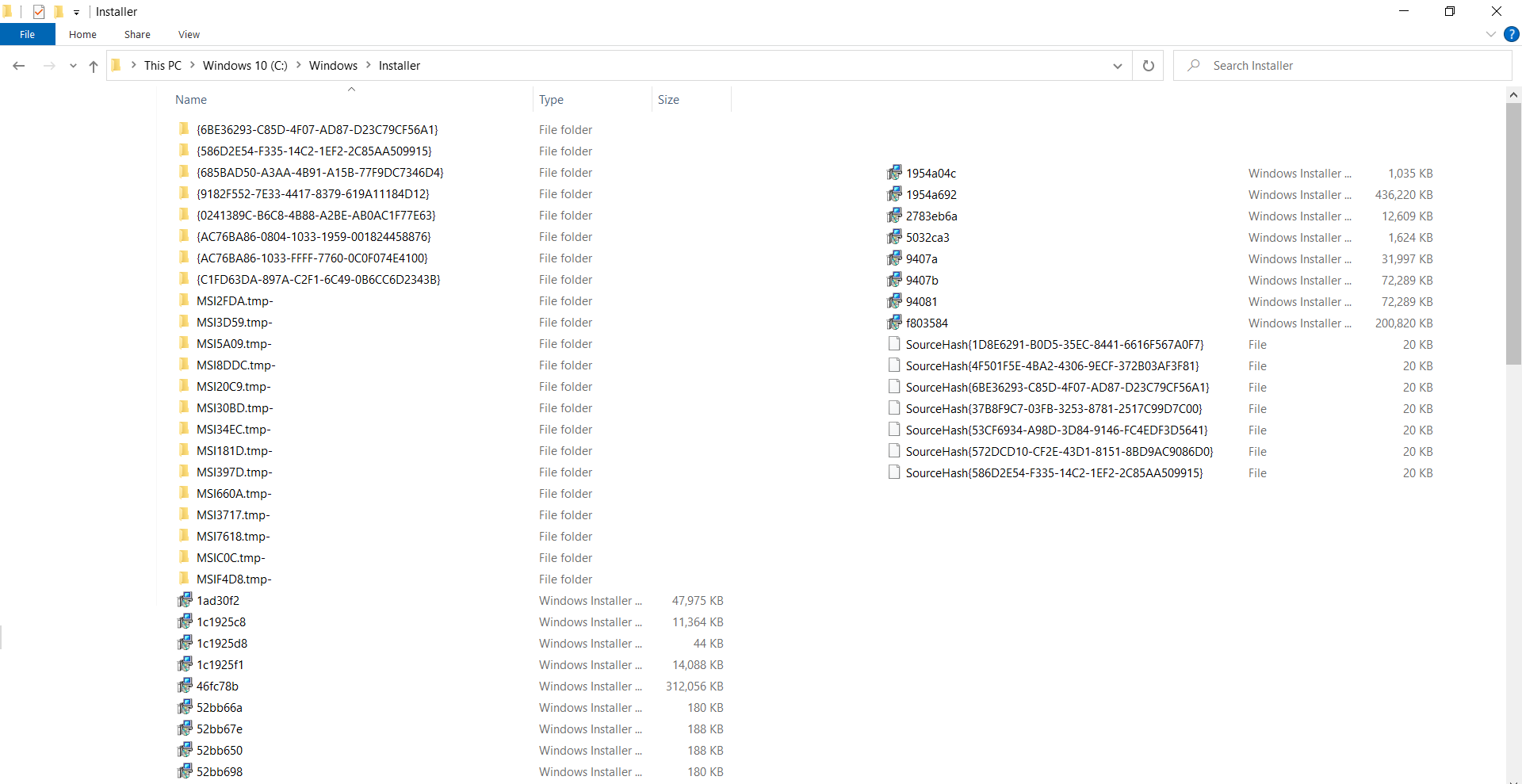 C:\Windows\Installer