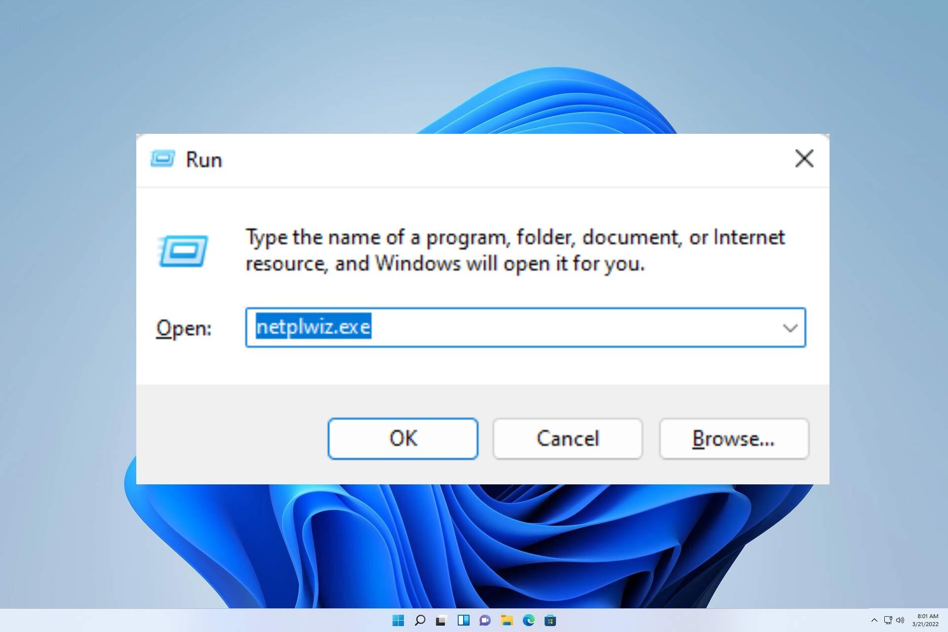 netplwiz