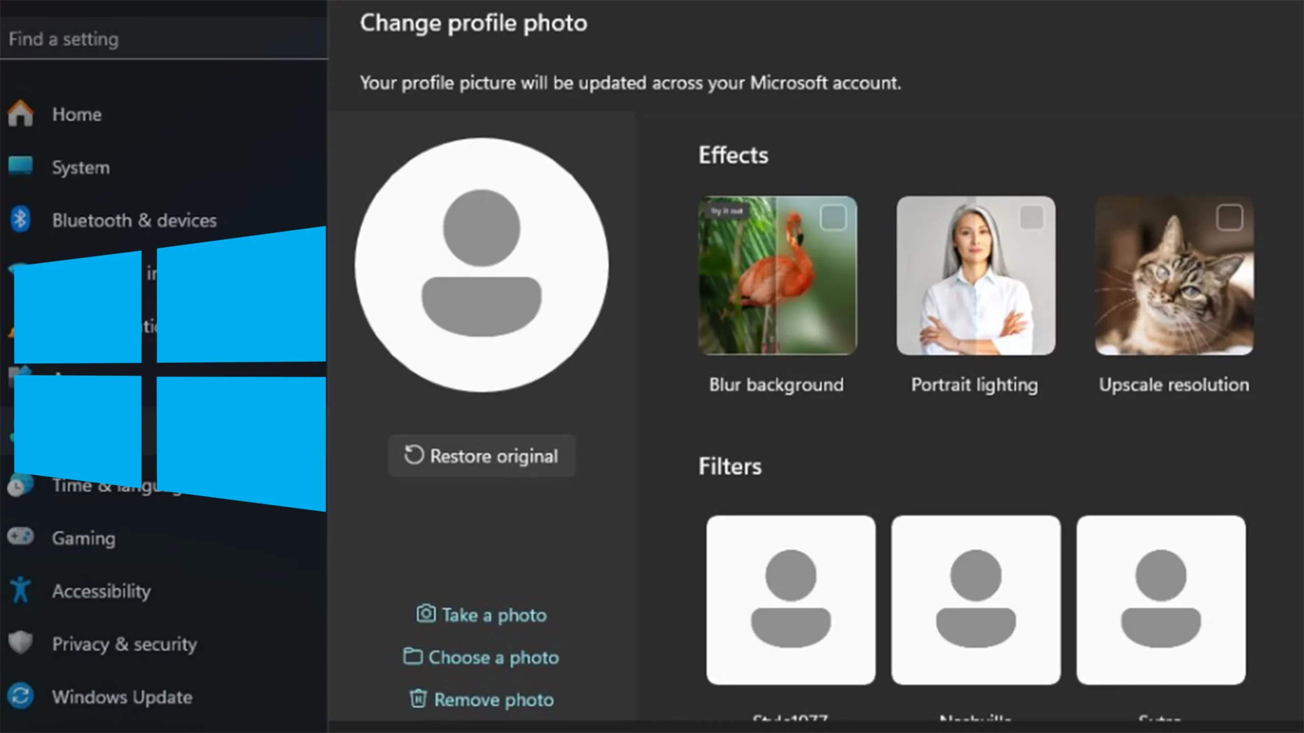 cambiar imagen avatar windows 11 usuario