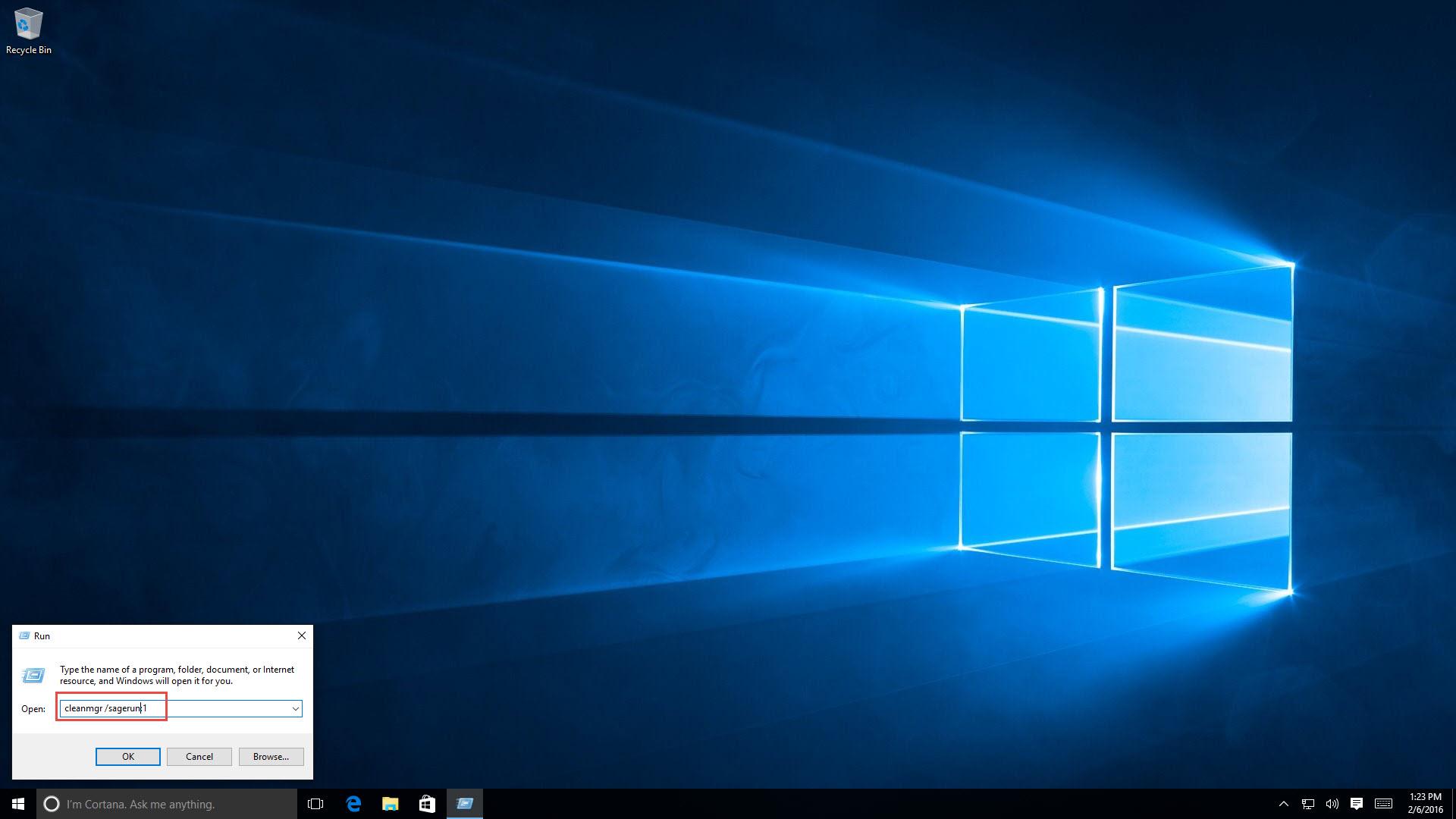Cleanmgr utilidad de limpieza en Windows