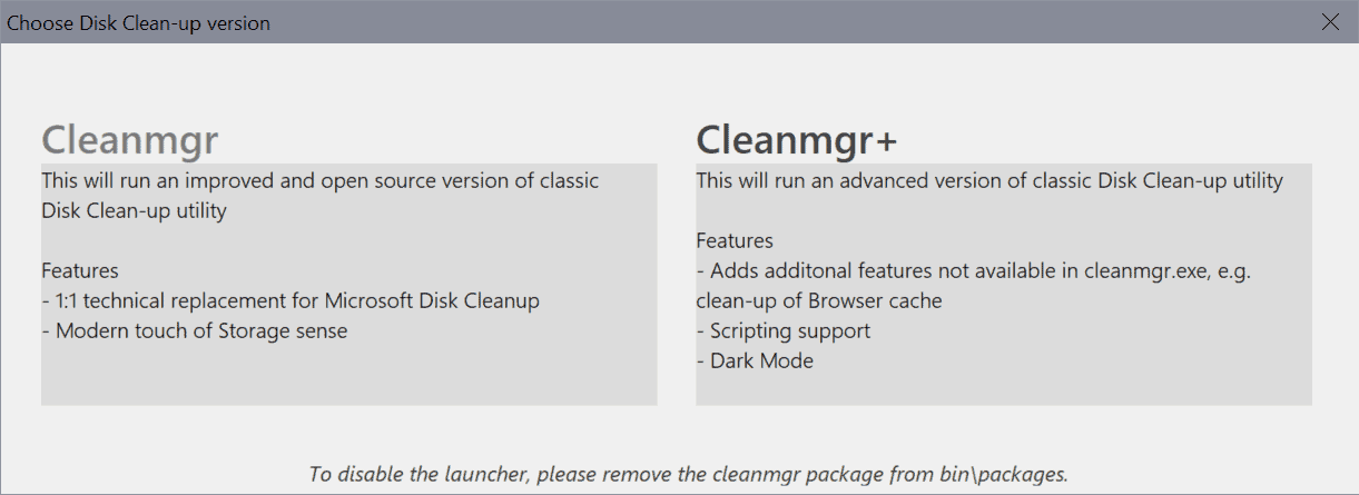 Ventajas de cleanmgr en Windows
