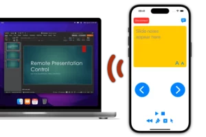 control móvil powerpoint