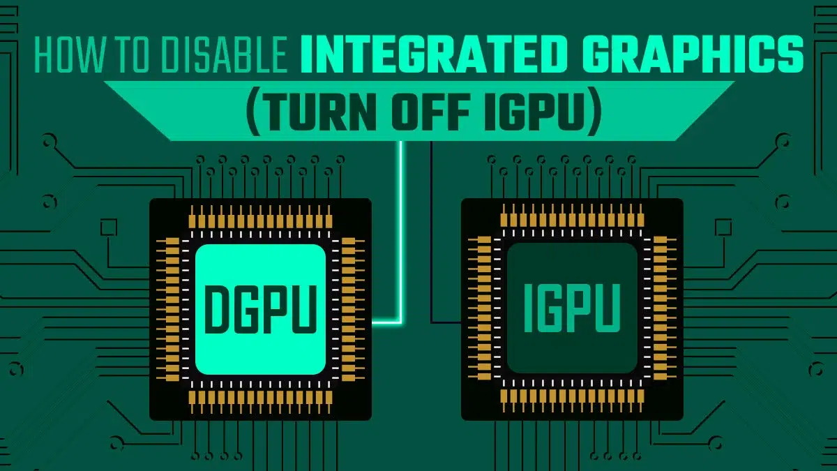 desactivar igpu