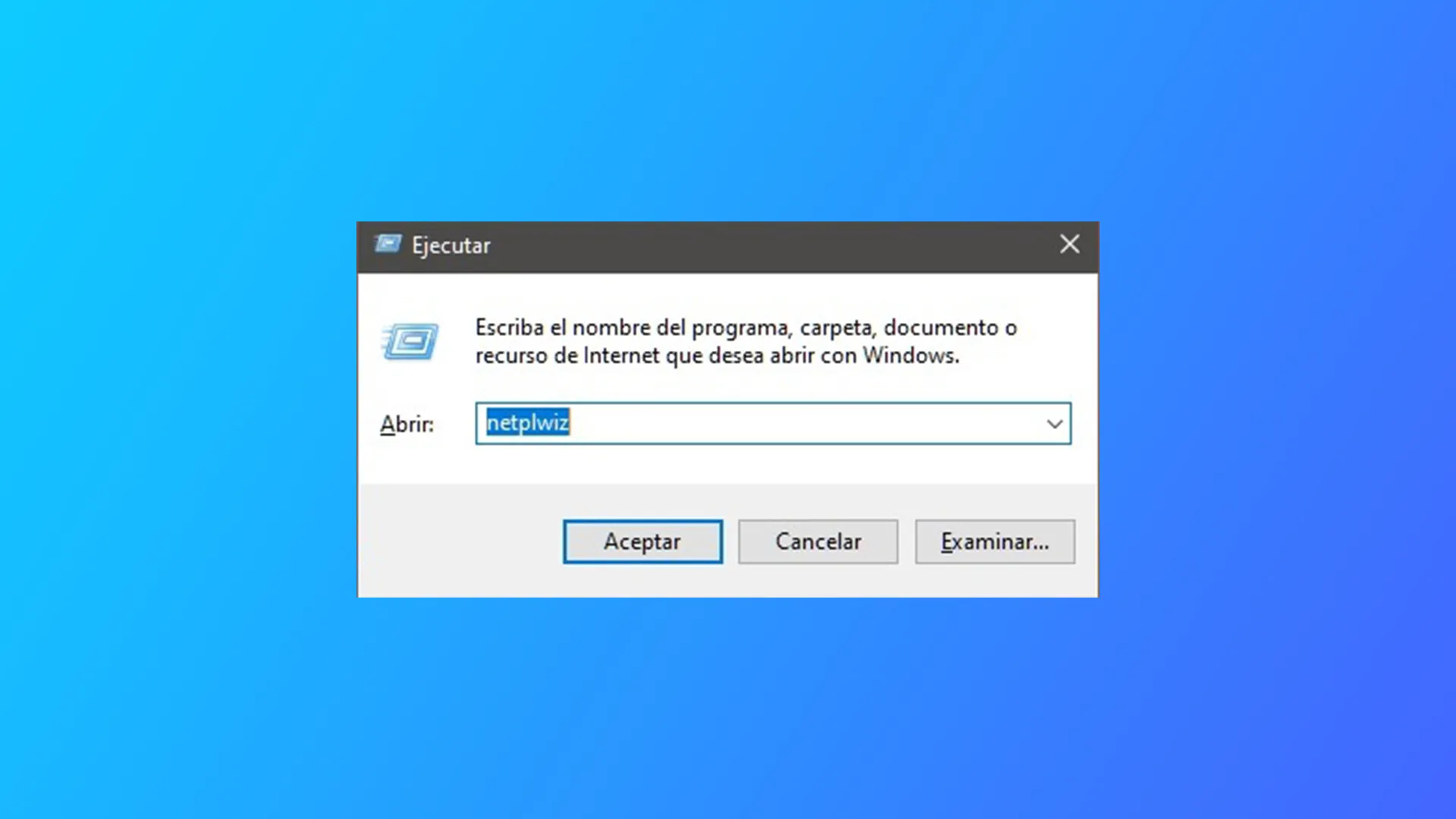 mensajes personalizados en windows