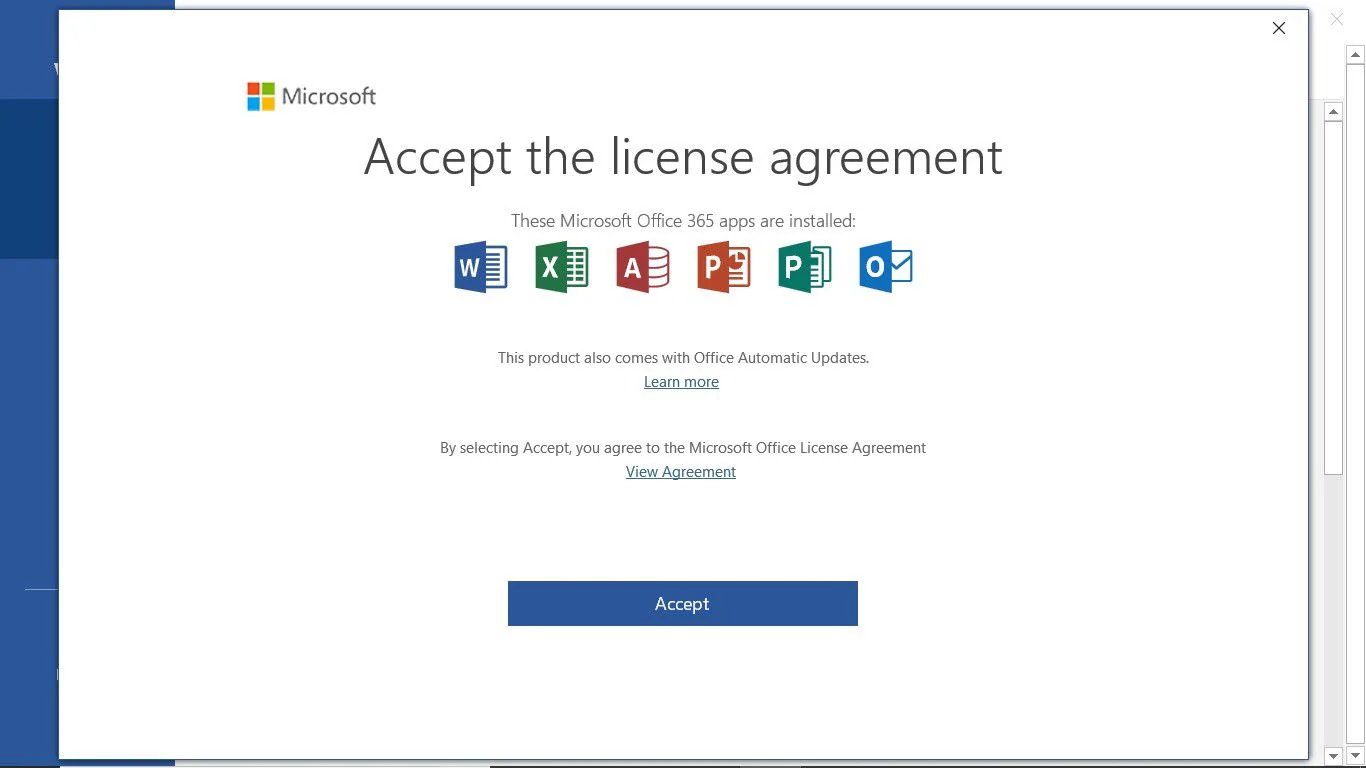 office licencia