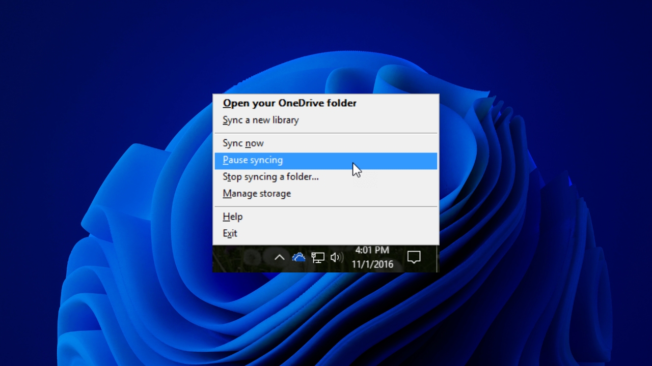 onedrive sync