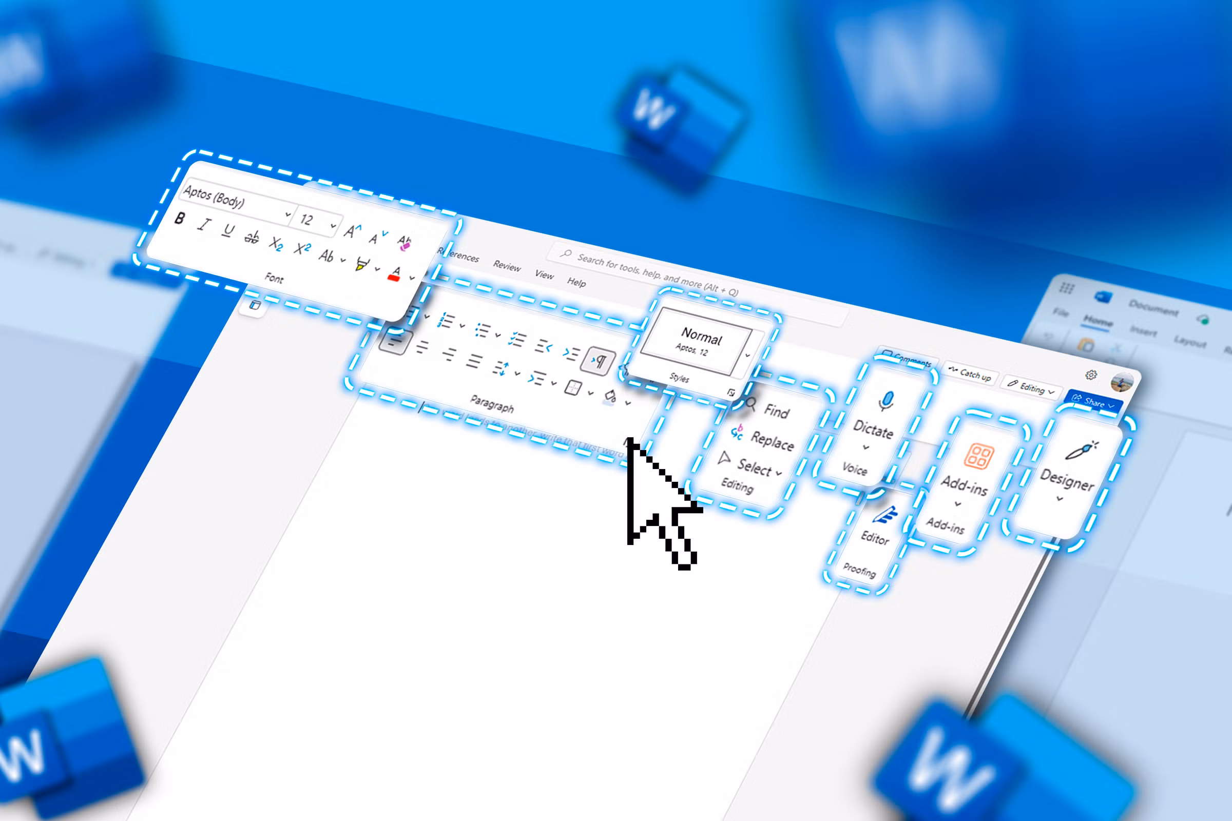 personalizar barra de word