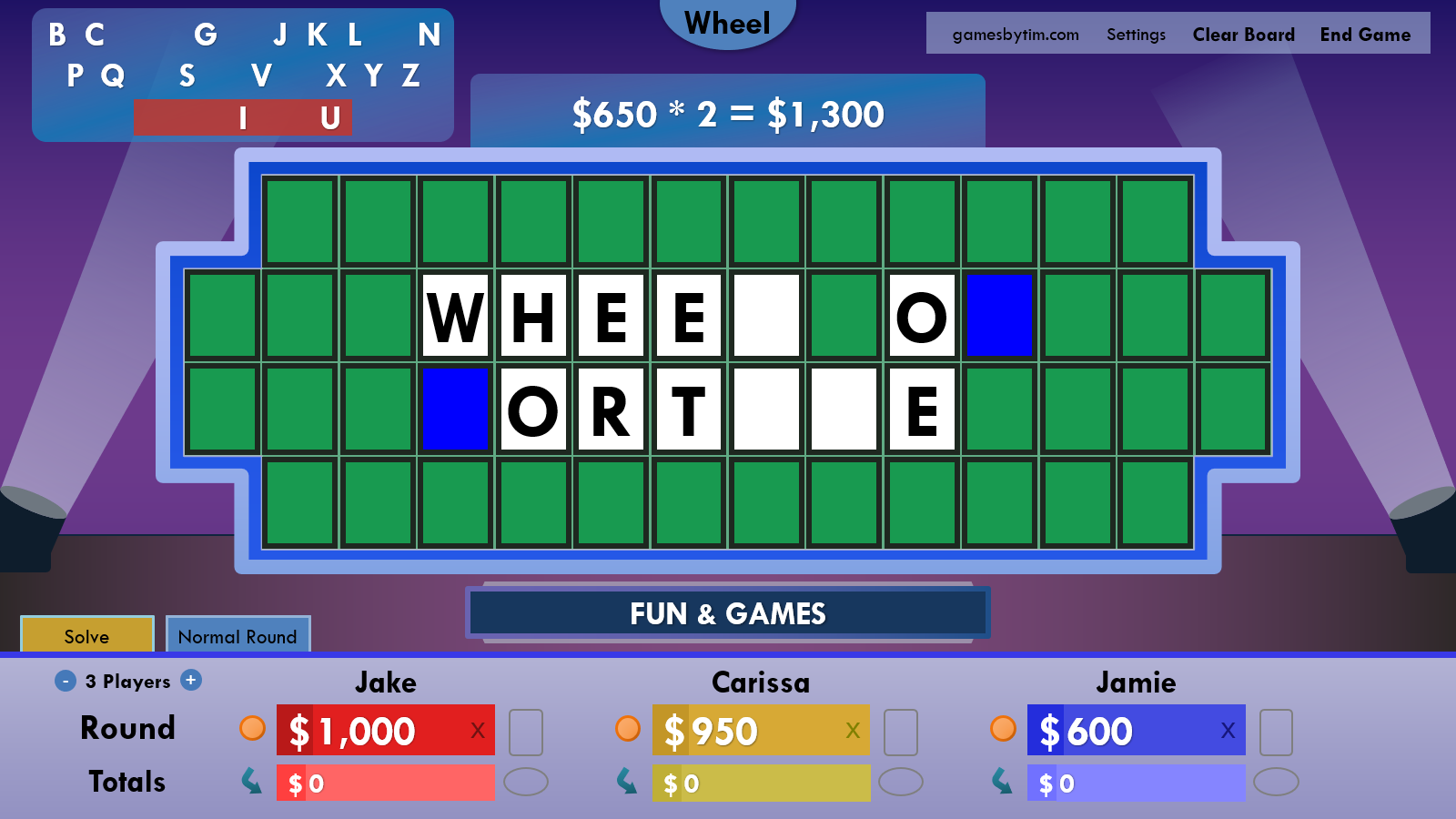 game powerpoint