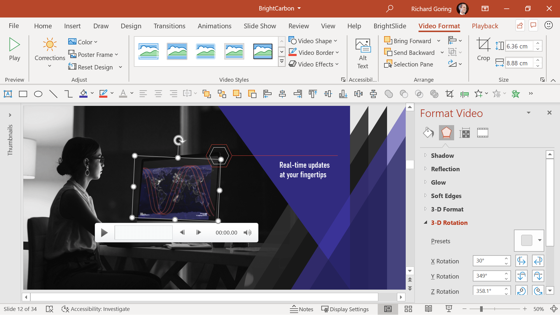 powerpoint video