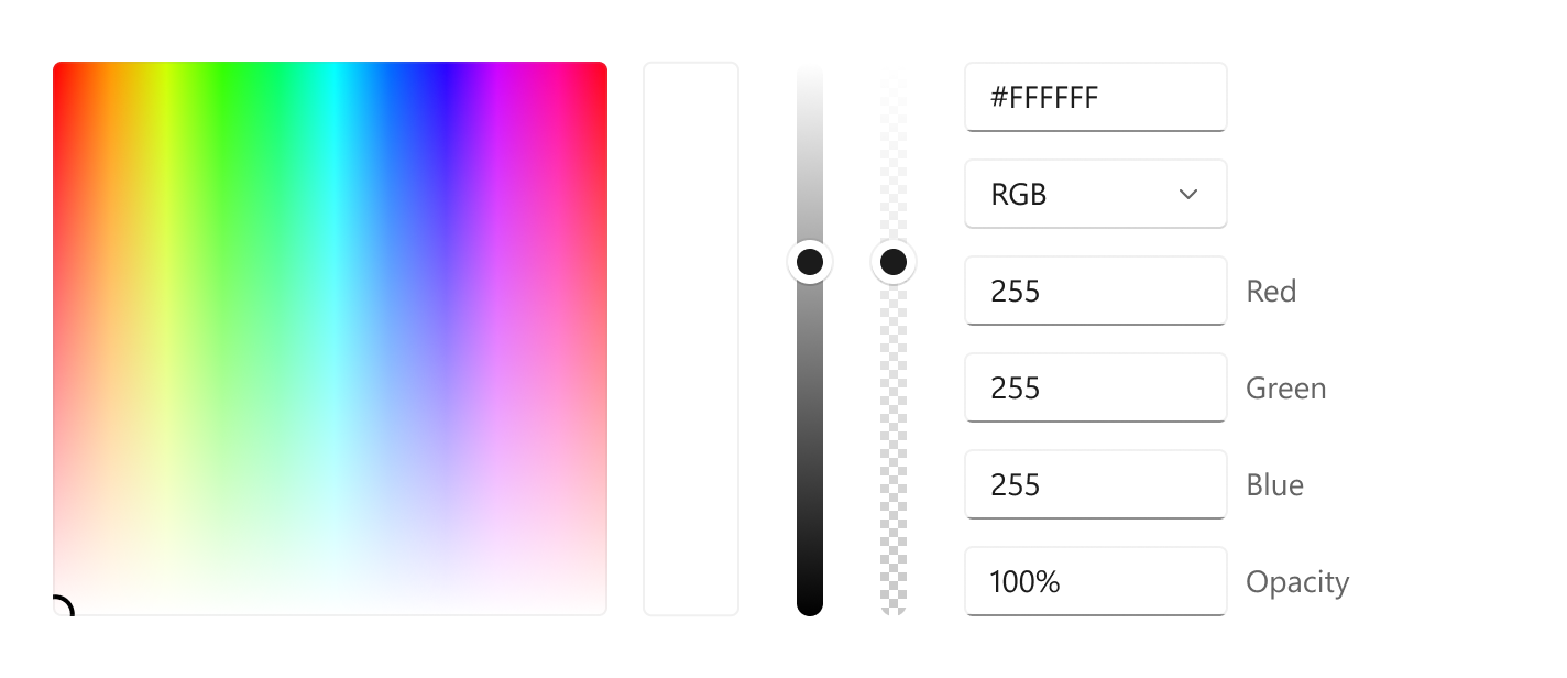 PowerToys Color Picker en acción