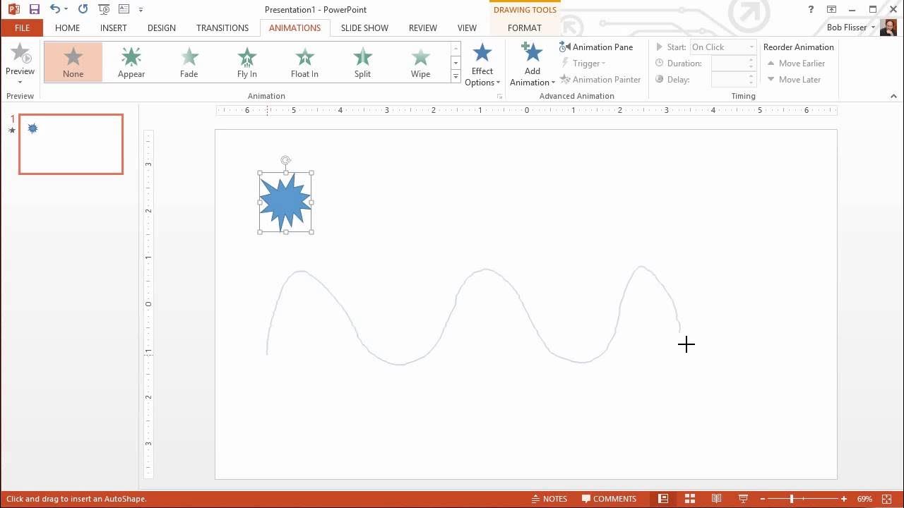 trayectoria animaciones powerpoint
