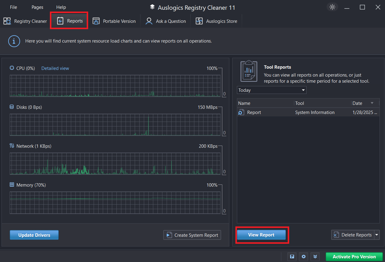tutorial de Auslogics Registry Cleaner