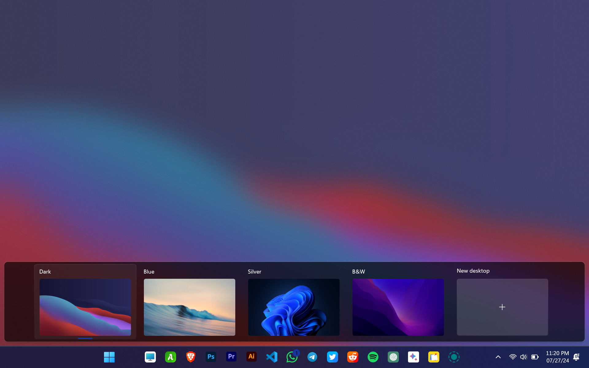 fondos escritorios virtuales windows 11