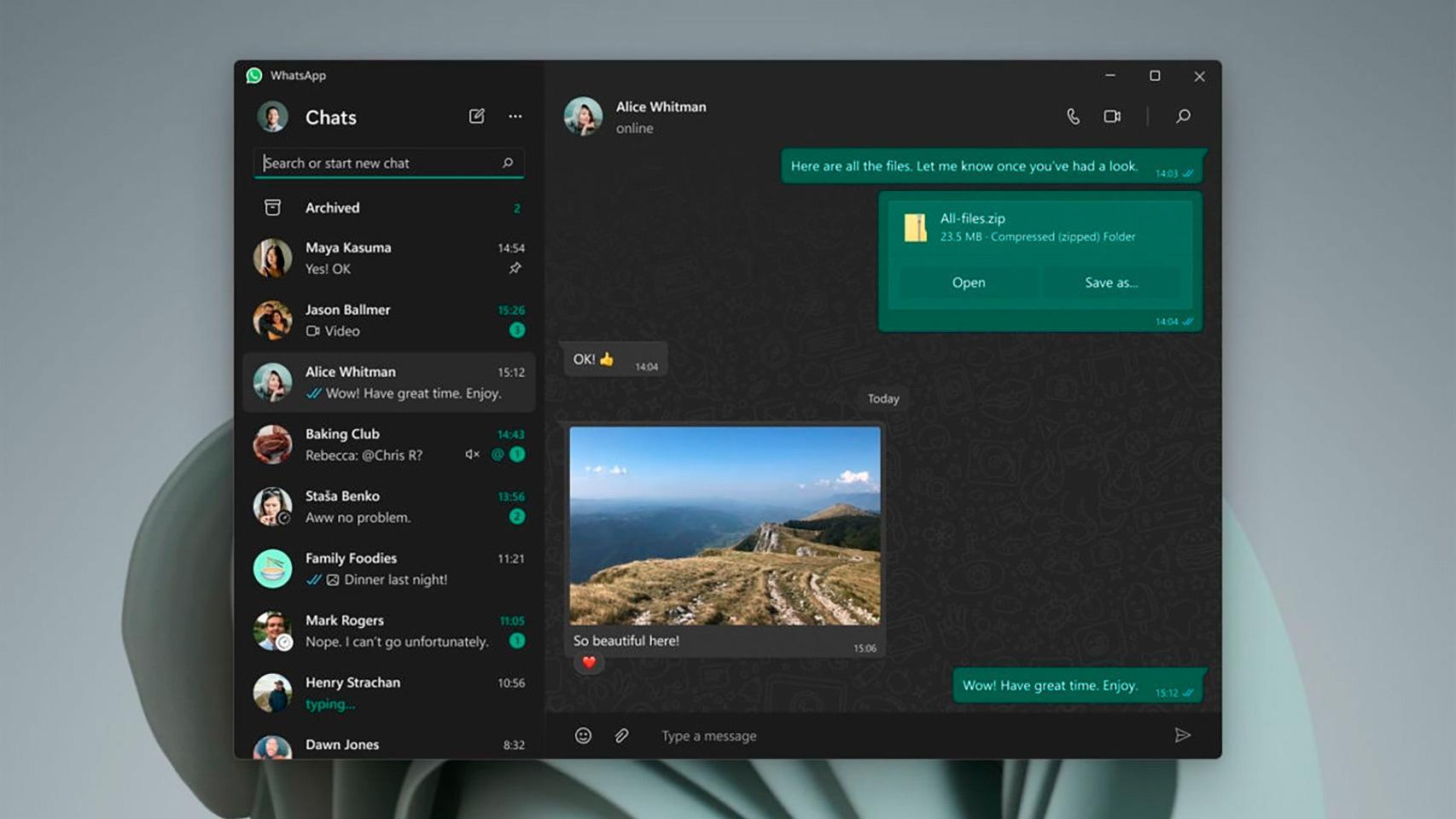 WhatsApp Windows futuro