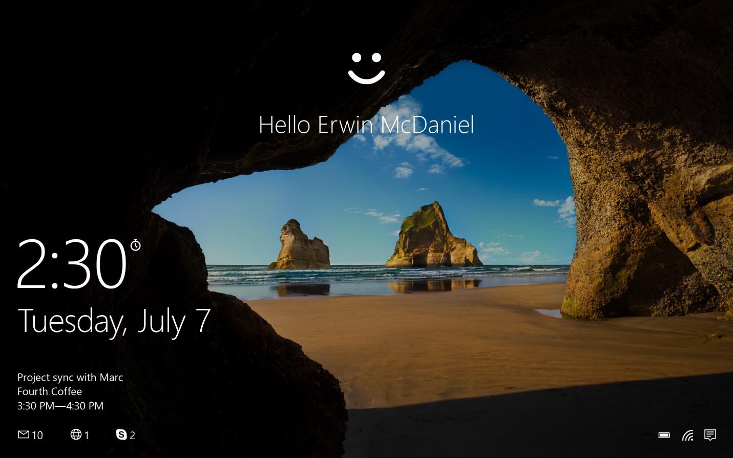 Activar autenticación multifactor con Windows Hello