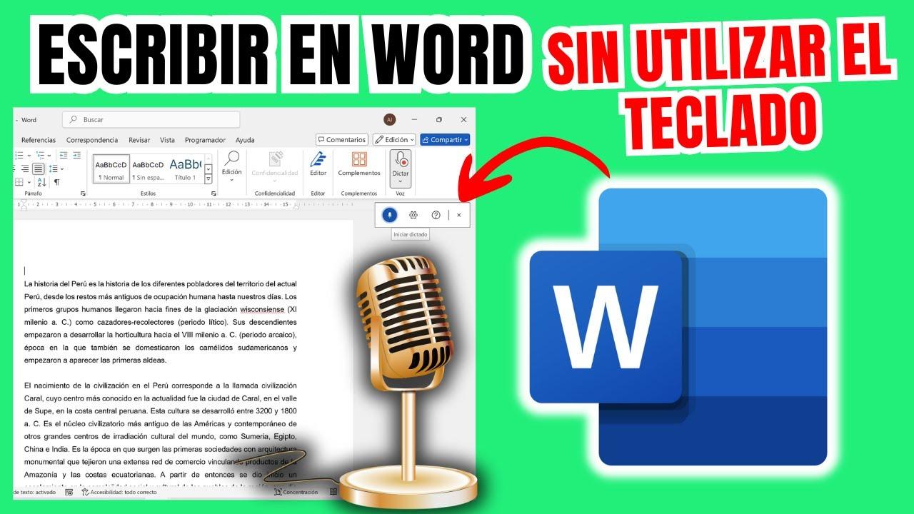 Usar Outlook con Acceso por voz en Windows