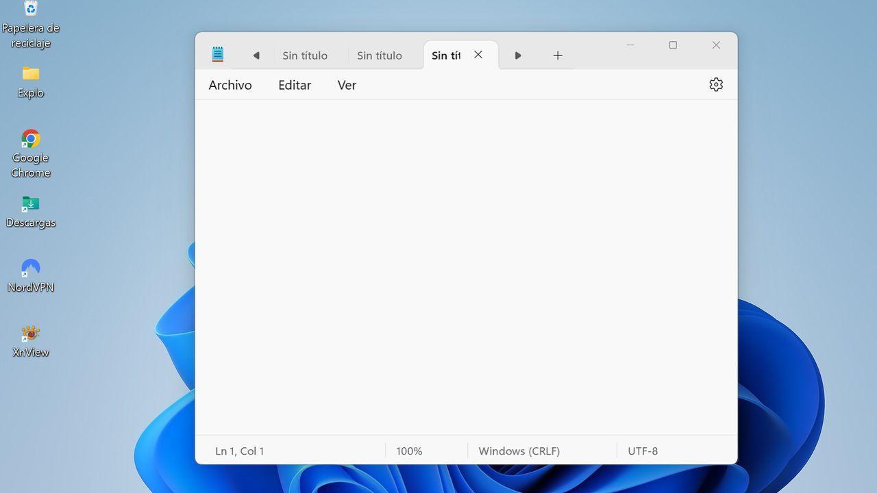Autoguardado en el Bloc de notas de Windows 11