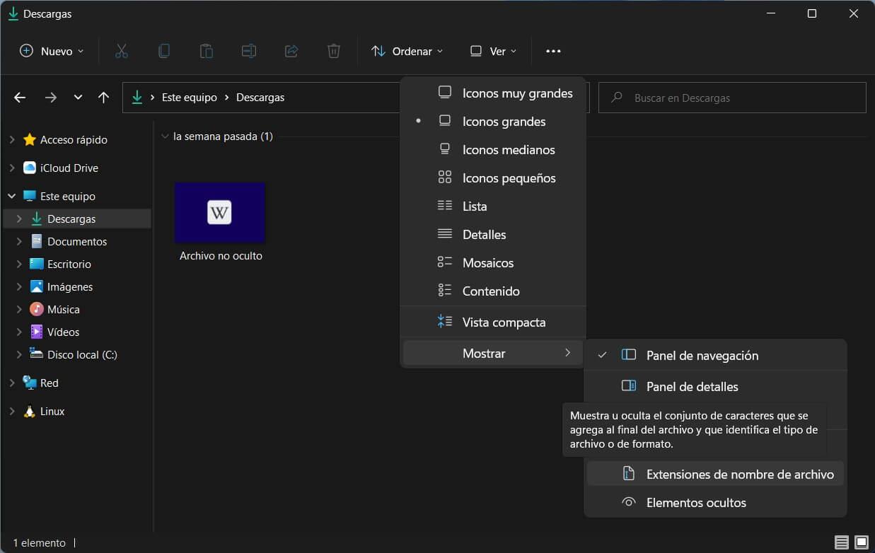 Ejemplos de consultas de búsqueda en Windows 11