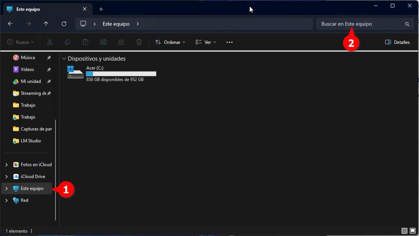 Buscar contenido dentro de archivos de texto en windows 11