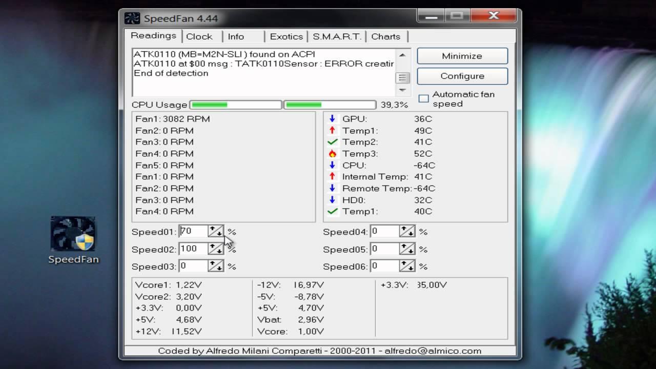 Ajustar ventilador desde Windows 11