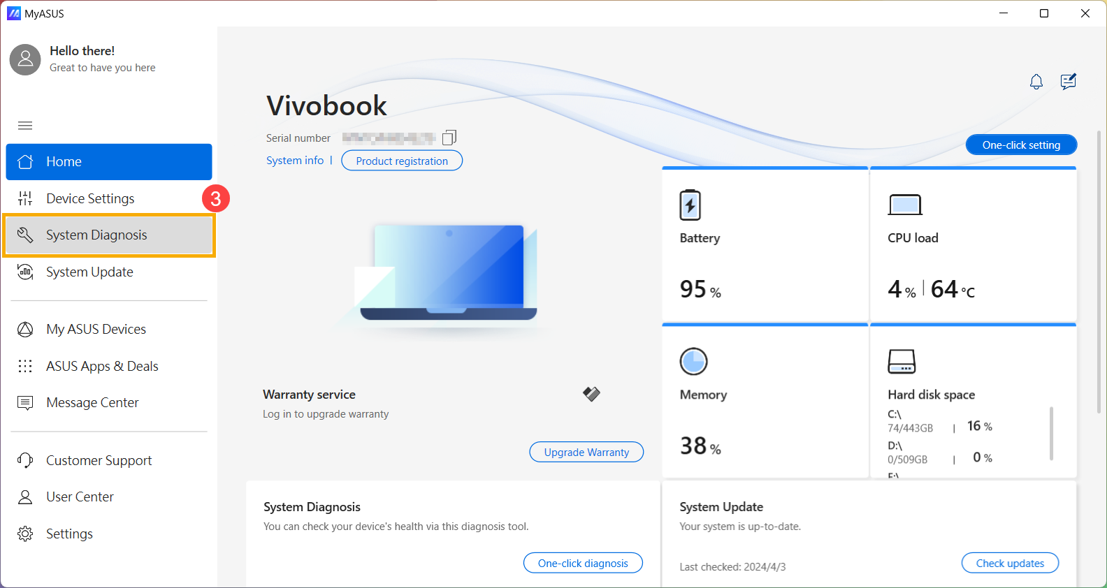 Visor de eventos en Windows 11