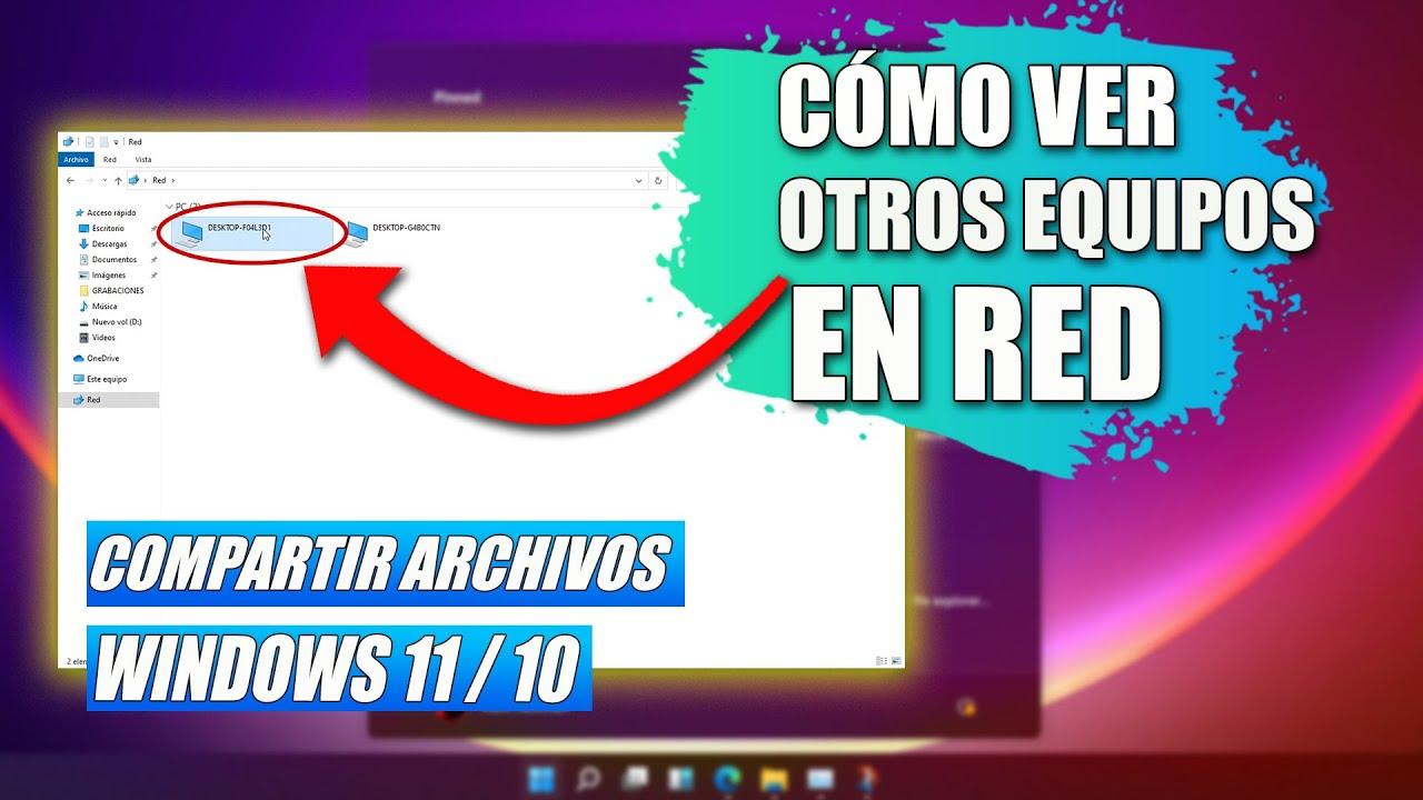 opciones de compartir archivos en Windows 11