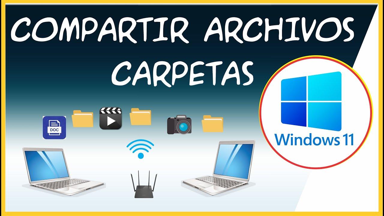 Opciones de uso compartido en Windows 11