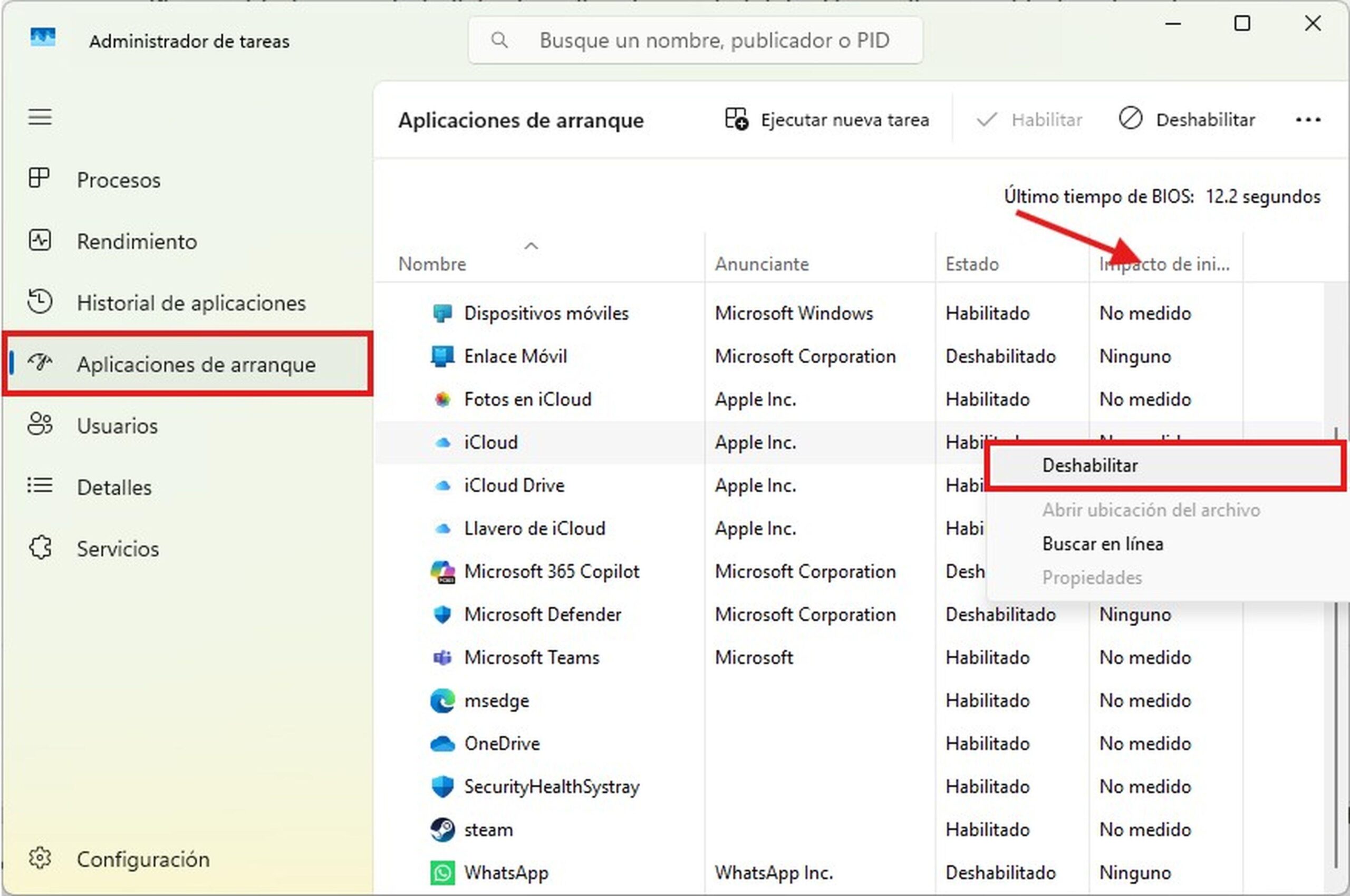 Diagnóstico de memoria en Windows 11