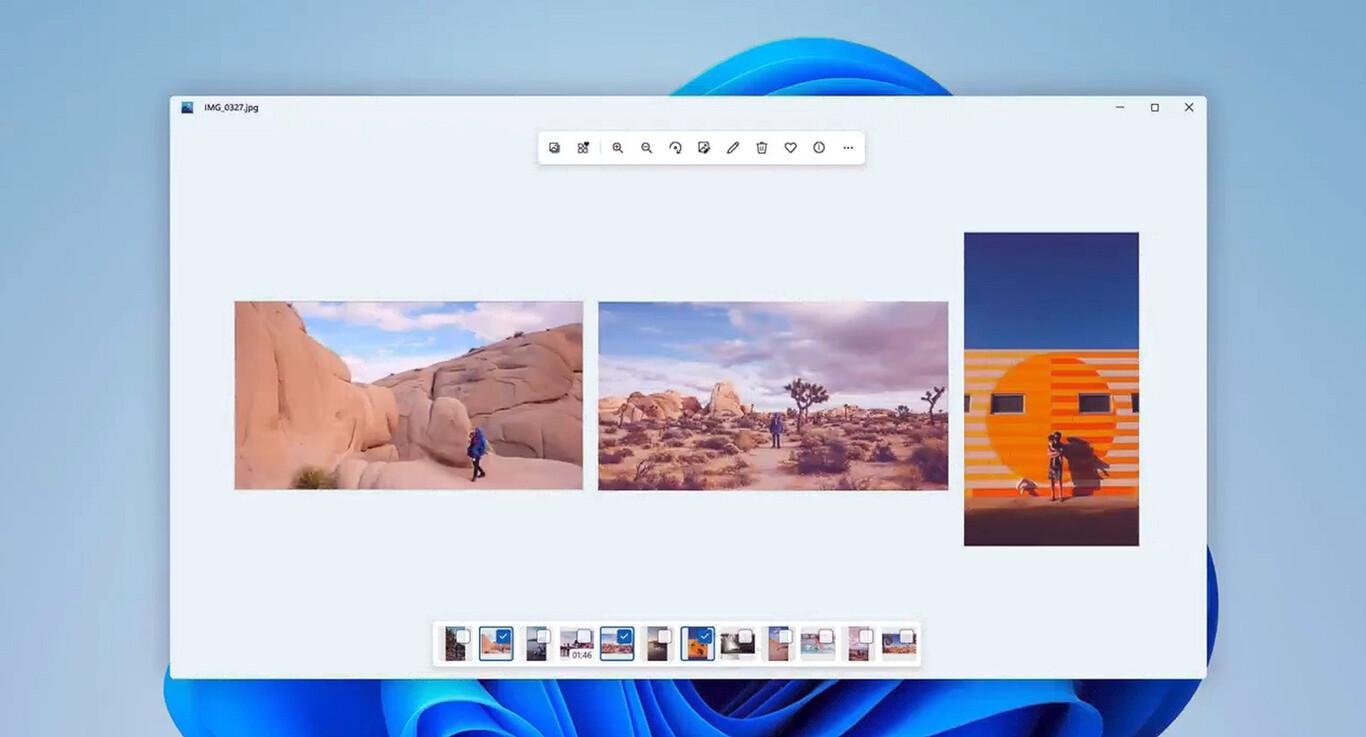 Crear un collage automático con Fotos de Windows 11