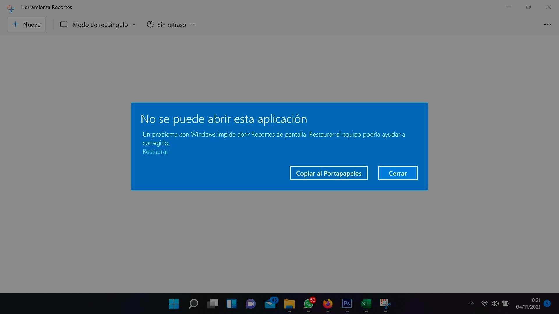 Comprobaciones iniciales de imágenes en Windows
