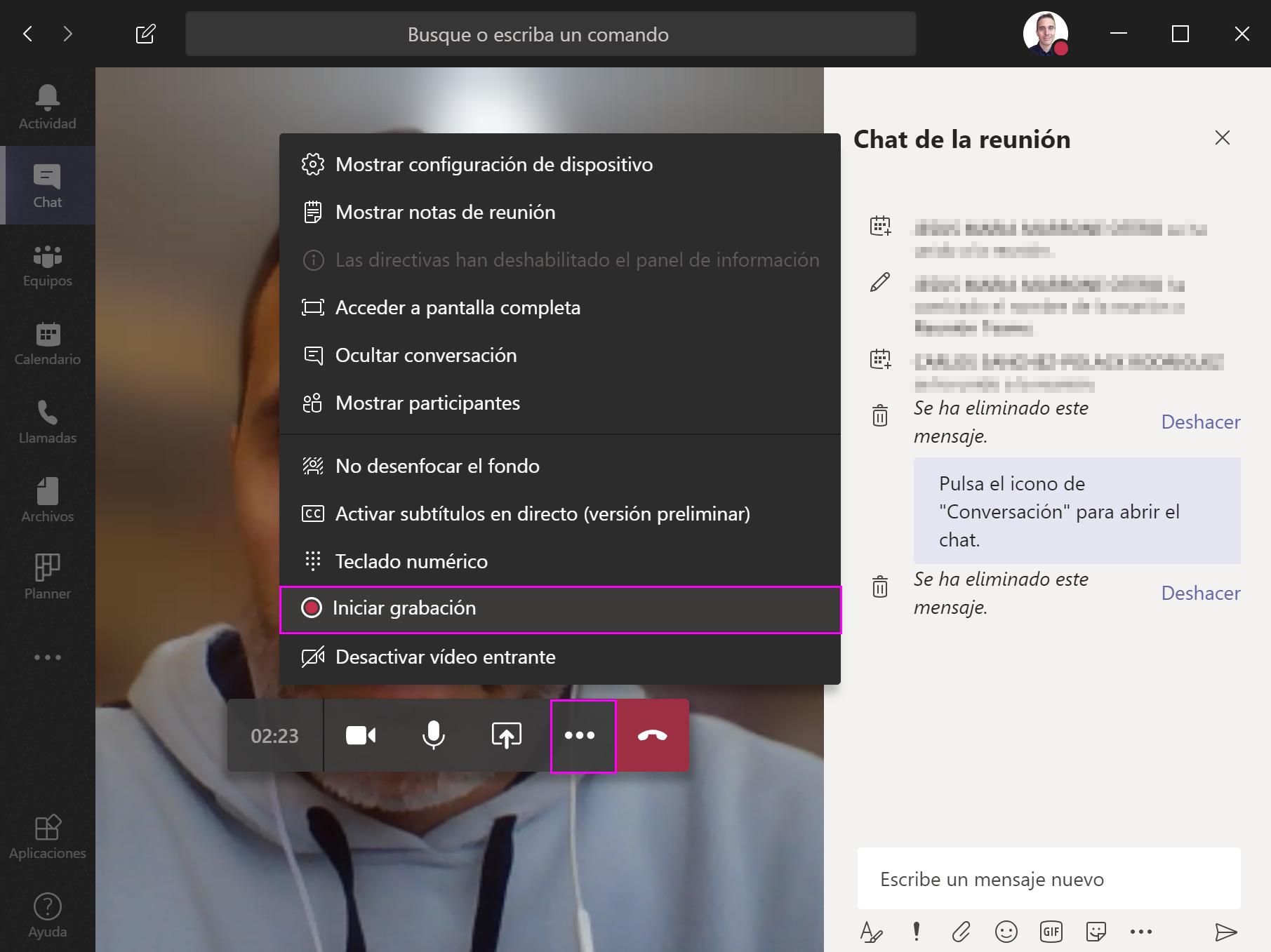 Dónde se guardan las grabaciones de Teams