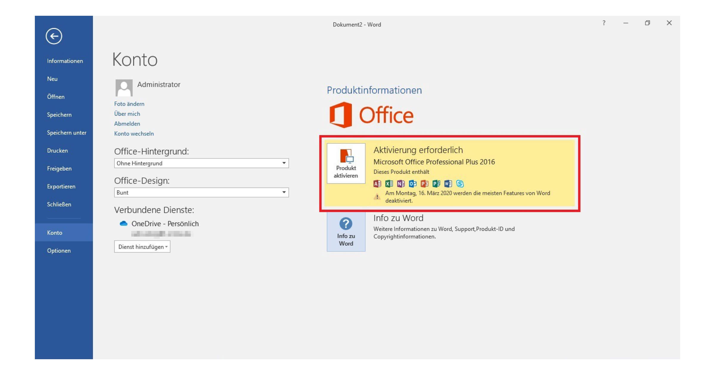 LICENCIA ACTIVA OFFICE
