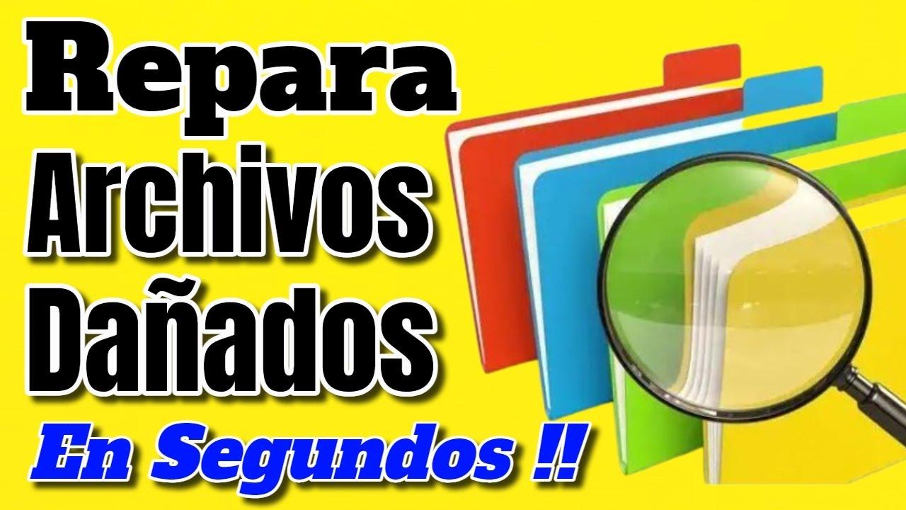 Reparar archivos de audio dañados en windows