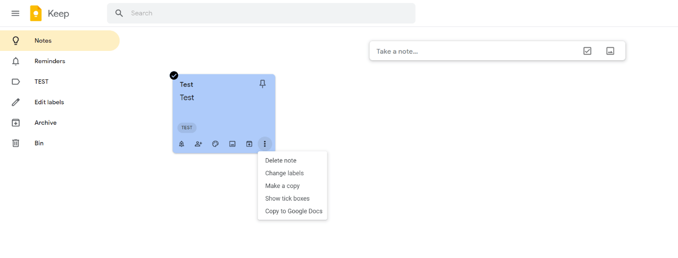 Comparativa Google Keep vs OneNote