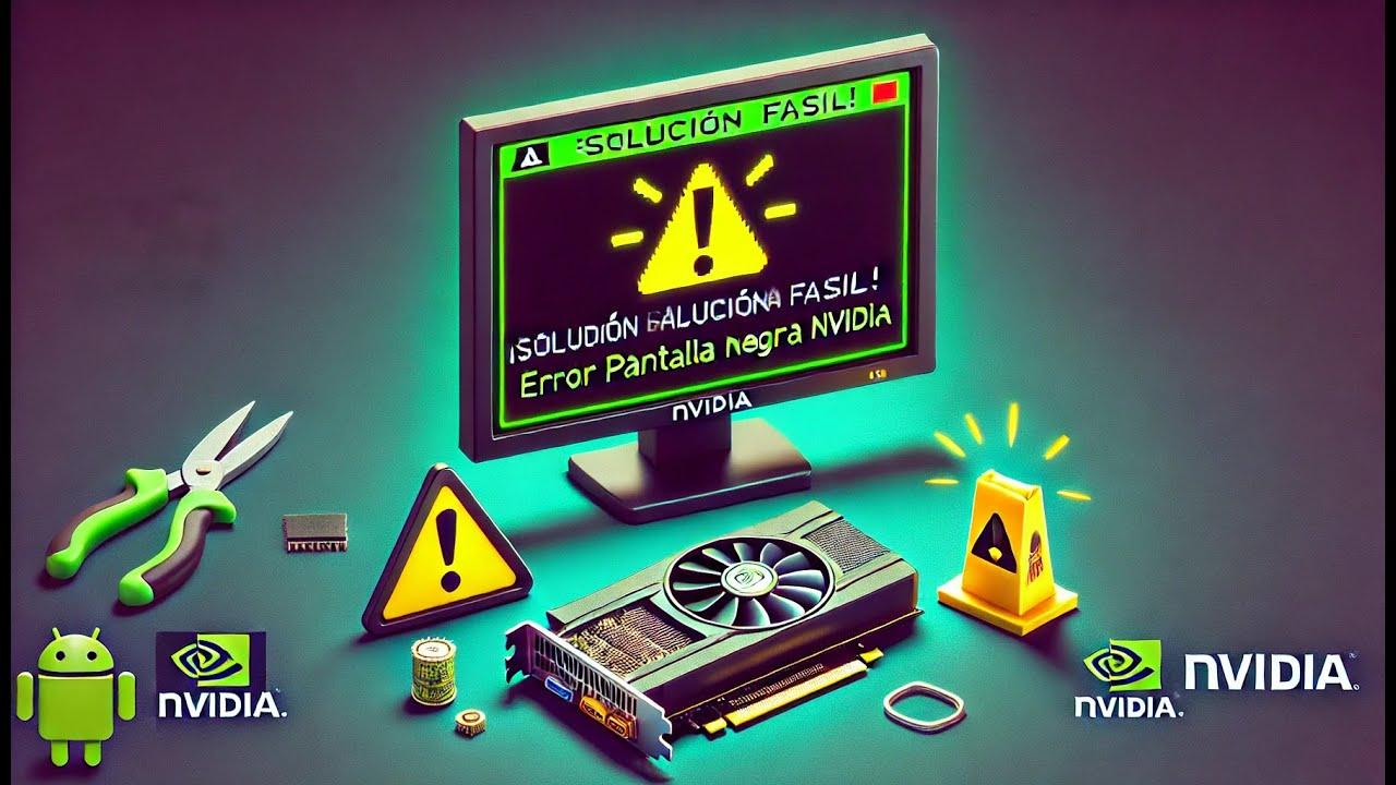 Solución al error de pantalla negra con NVIDIA GeForce RTX 3060 en Windows 11
