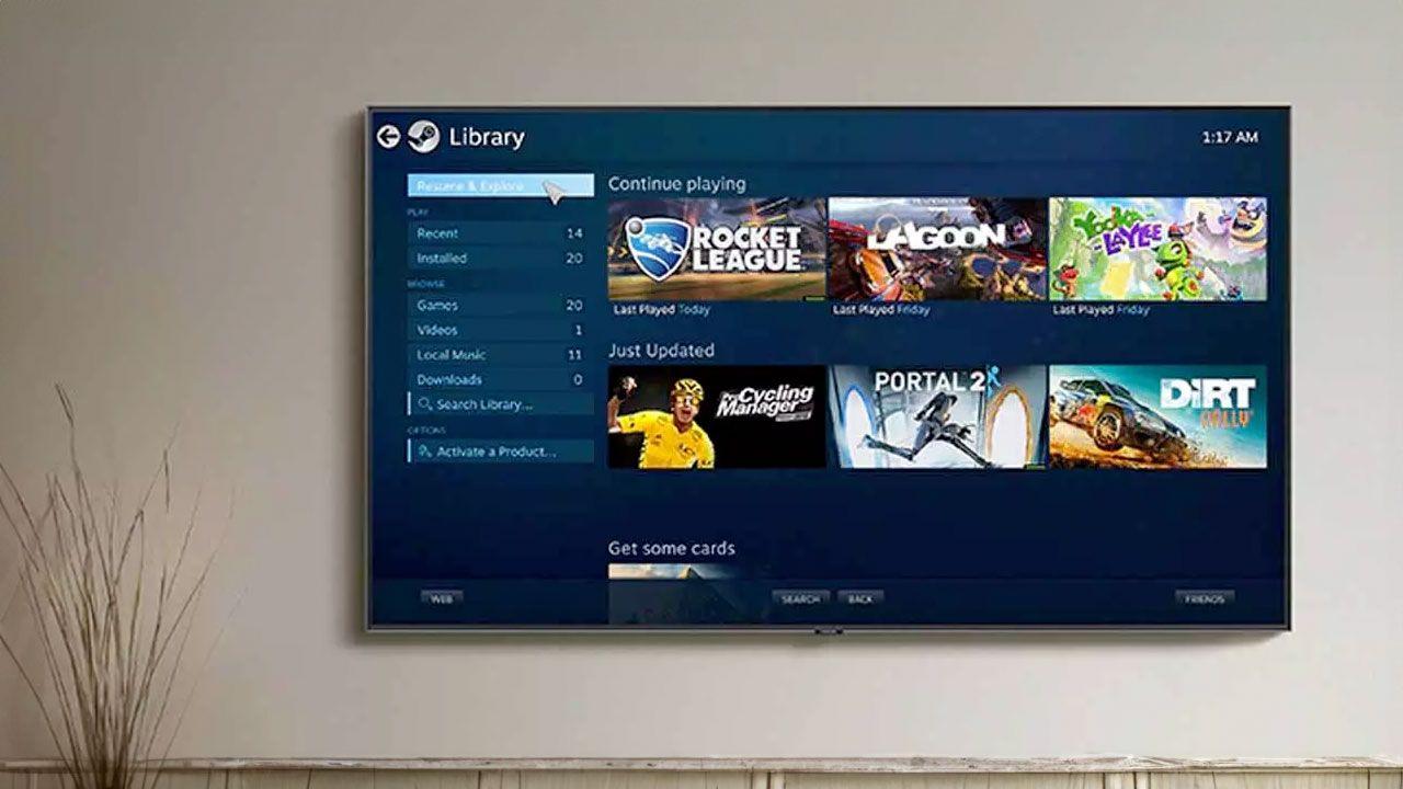 Jugar en Smart TV con Steam Link